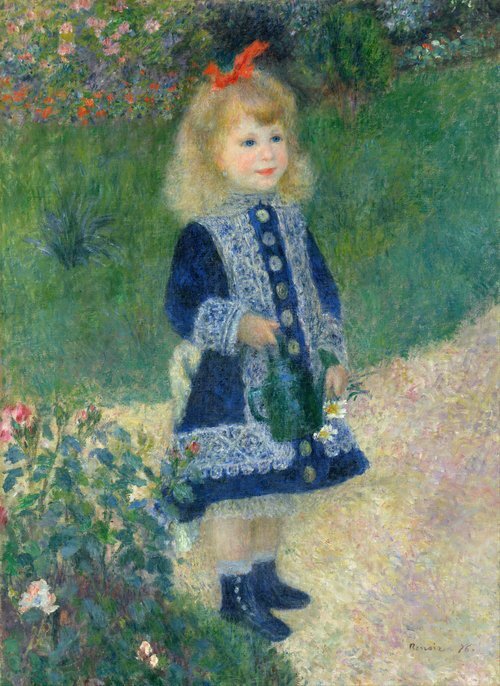 A Girl with a Watering Can