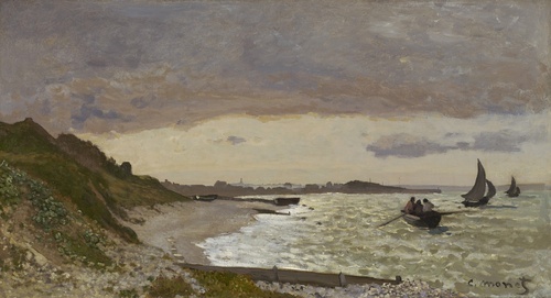 Stranden ved Sainte-Adresse