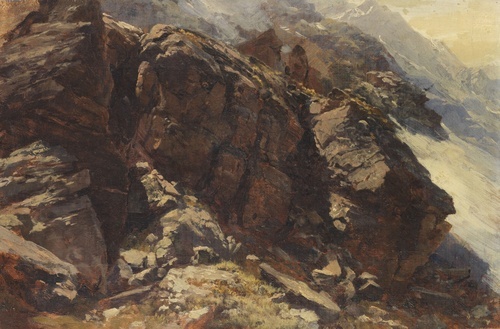 Mountain Study 1870