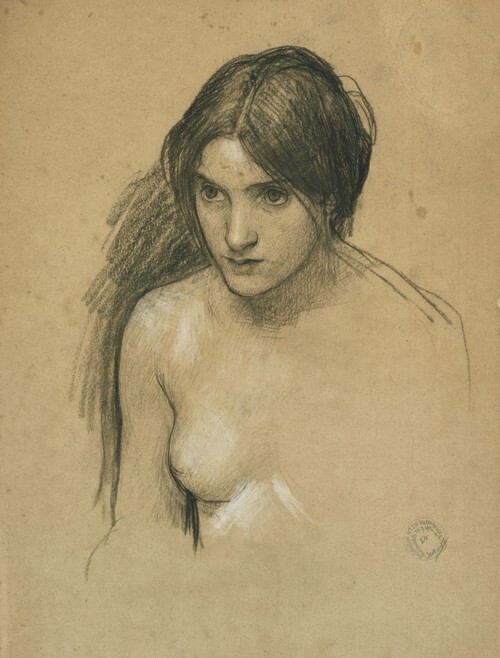 Study for a Nymph in Hylas and the Nymphs