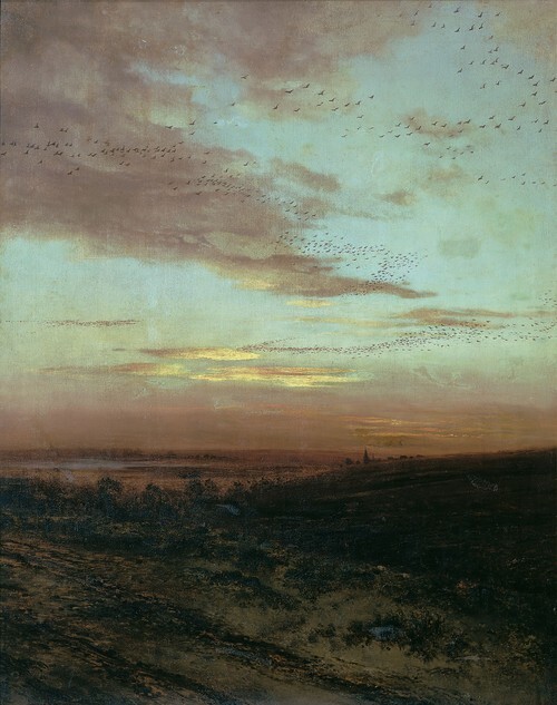 Evening Migration of Birds