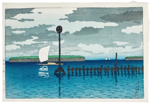 Douze vues de Tokyo : Baie de Shinagawa