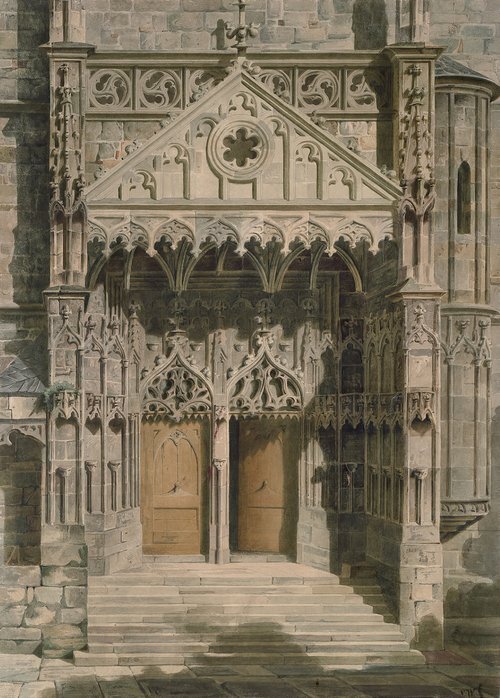 Main Portal of St. Michael's Church in Jena