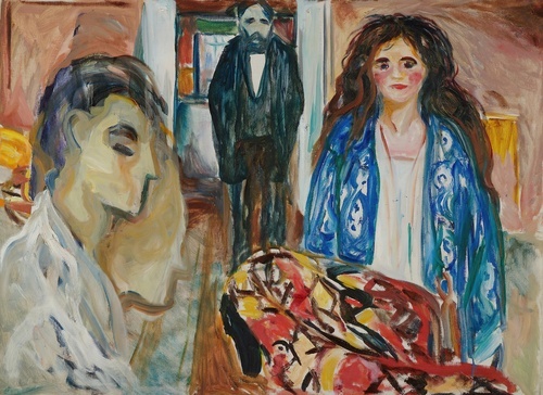 The Artist and His Model. Jealousy-Theme