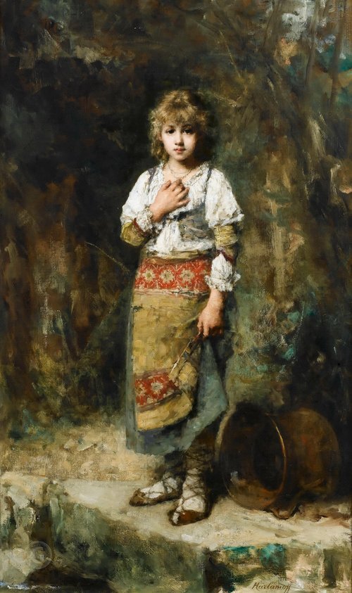Girl in Ciociaria Costume