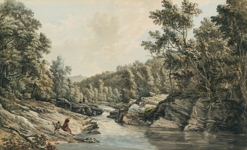 The Strid on the River Wharfe, Yorkshire