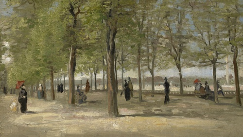 Terrace in the Luxembourg Gardens