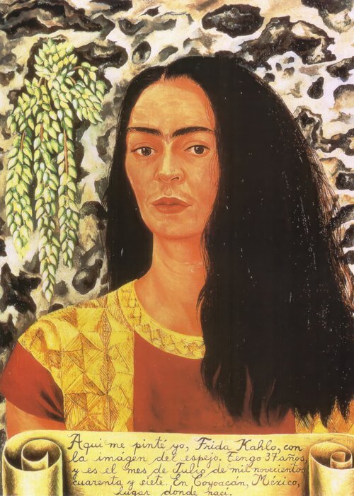 Potret Diri dengan Rambut Terurai