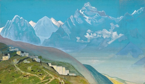 On Kailas. Lahul 1932.神山冈仁波齐