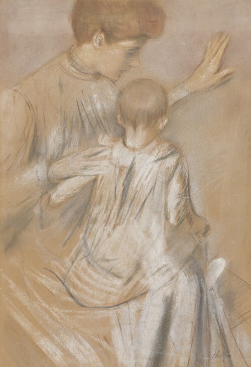 Mother with Child on Lap