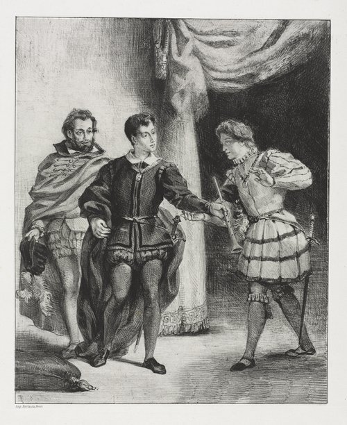 Hamlet and Guildenstern