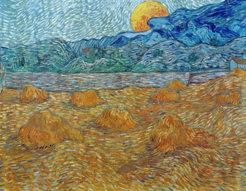 Evening Landscape with Rising Moon