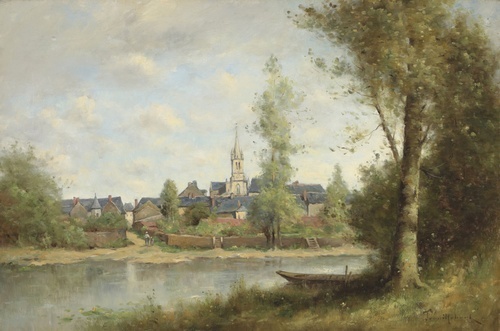 Barche sul Fiume