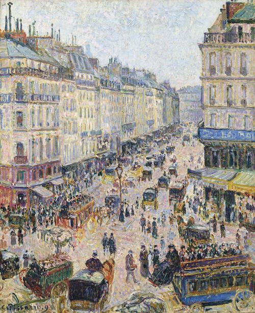 La Rue Saint-Lazare, Bright Weather