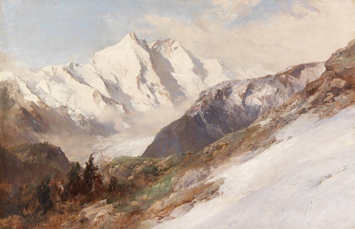 View of the North Face of the Grossglockner