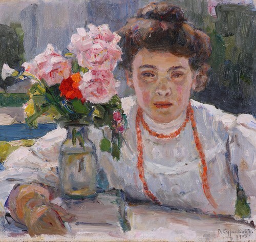 Portrait of E.V. Surikova