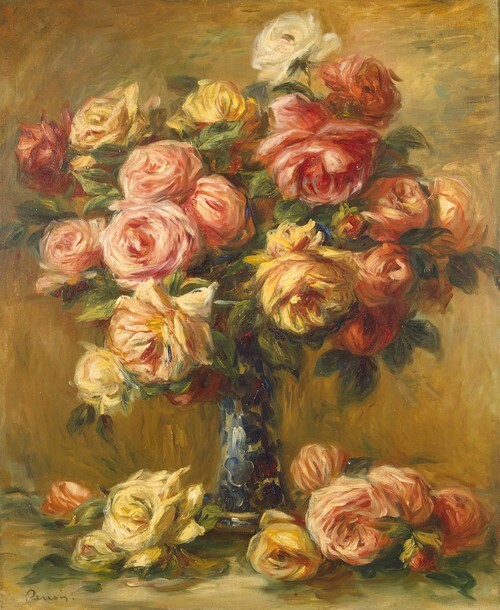 Roses in a Vase