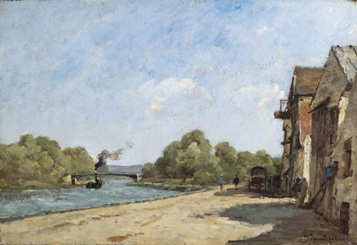 Pont sur l'Oise à l'Isle Adam