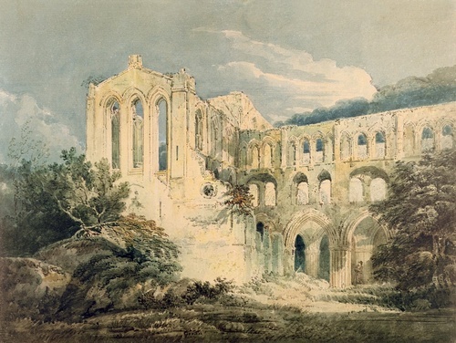 Rievaulx Abbey Yorkshire 1798