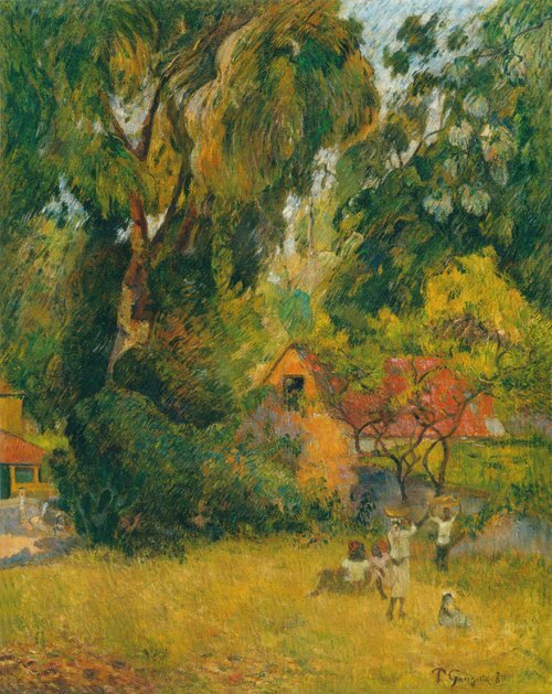Huts under the Trees