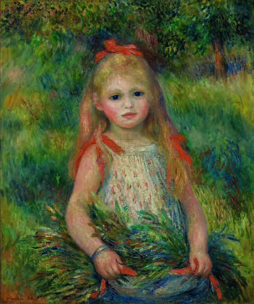 Girl with Spikes - Girl with Flowers