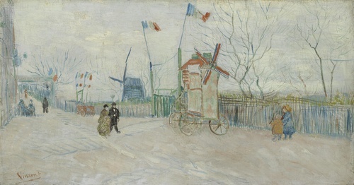 Street Scene in Montmartre
