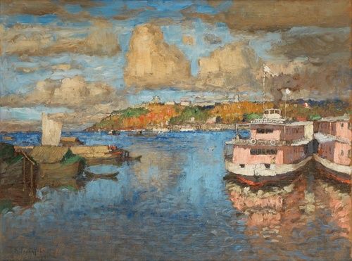 A view of Nizhny Novgorod 1921