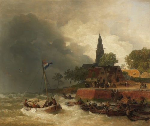 Dutch Harbor in a Storm