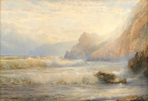 Crashing waves 1899浪潮冲击