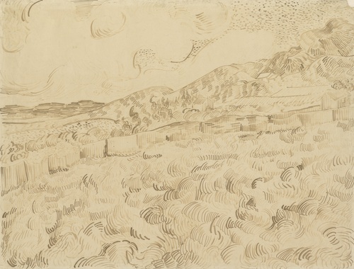 The Enclosed Wheatfield After a Storm