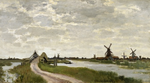 Windmills Near Zaandam