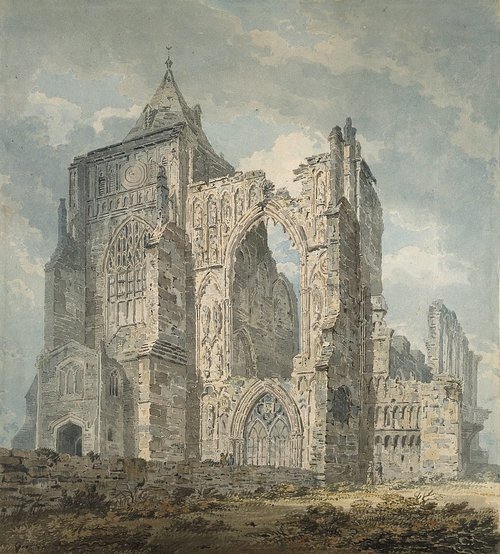 Abbazia di Crowland, Lincolnshire, circa 1793