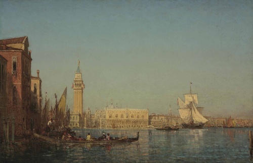 Venice, Seen from the Canal of the Grazia