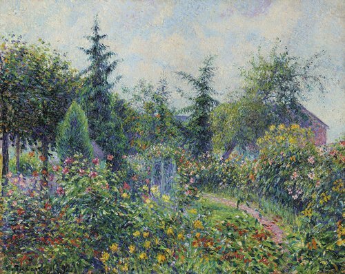 1892年奧克塔夫·米爾博家花園和雞舍