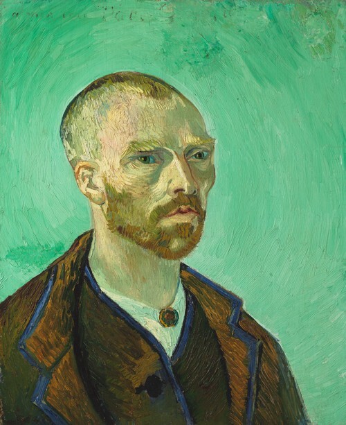 Self-portrait, dedicated to Paul Gauguin