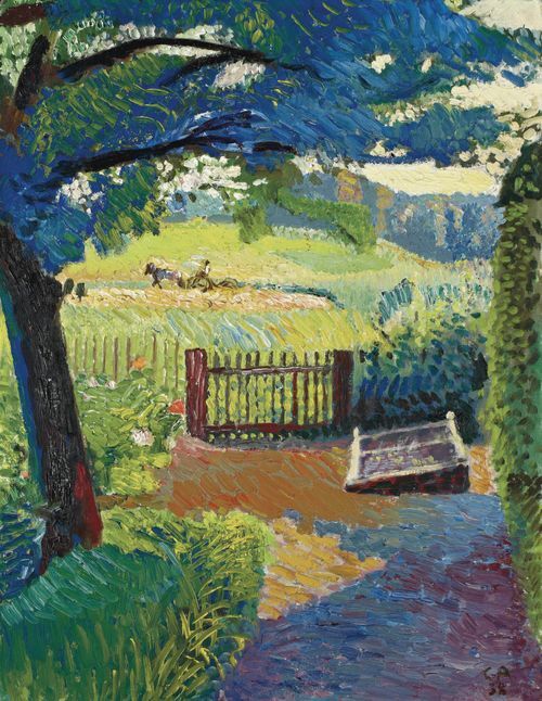 Garden with a View of Oschwand 1938
