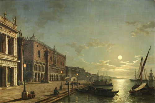 Moonlight on the Grand Canal, Venice
