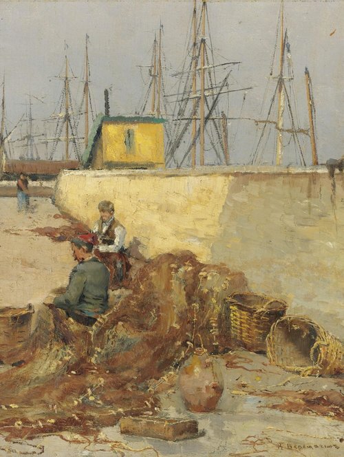 Fisherman in Port