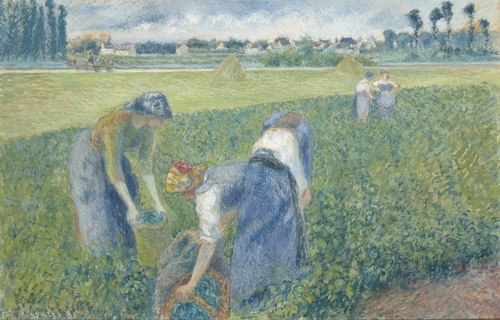 Peasants Working in the Fields, Pontoise 1881