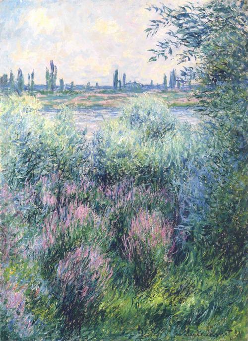 Scène sur les rives de la Seine