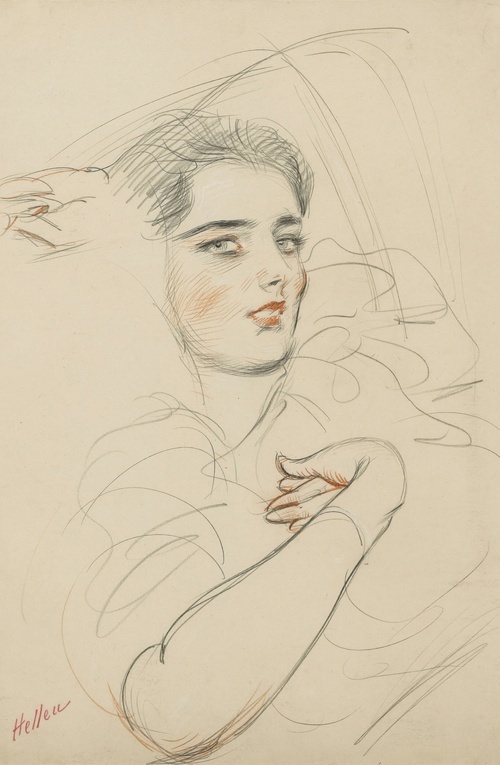 Head of a Woman Diana Mitford