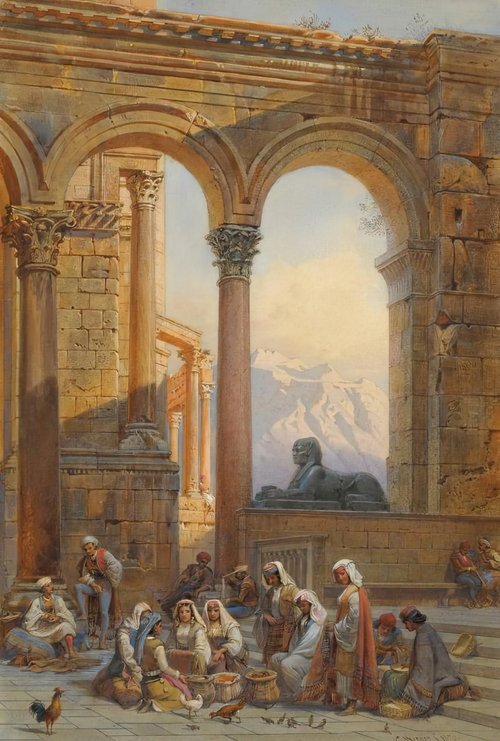 Forum in the Palace of Diocletian in Spalato