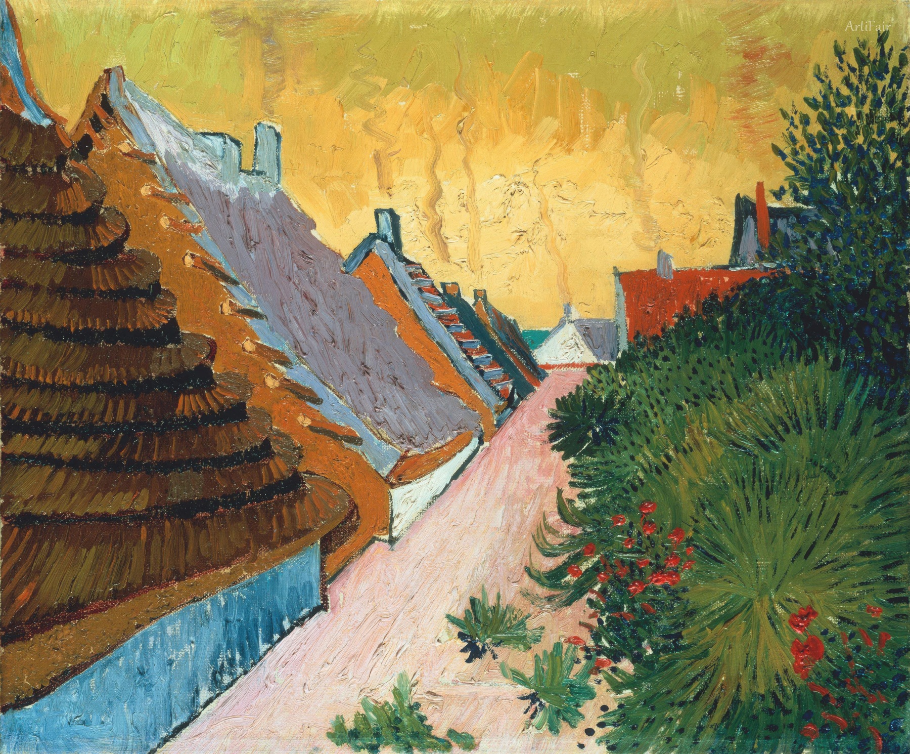 1888 Street in Saintes-Maries