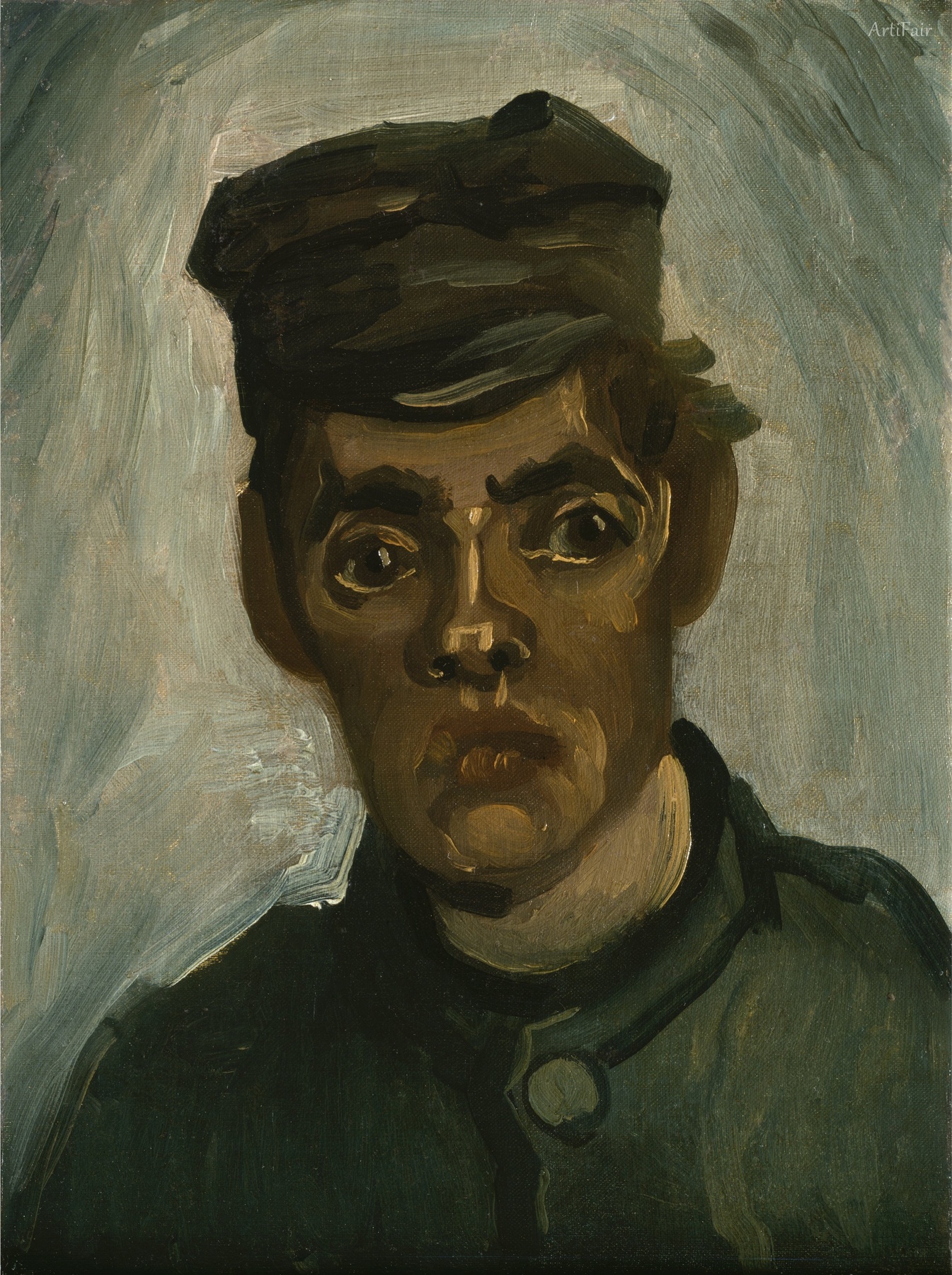 Study of a Peasant's Head