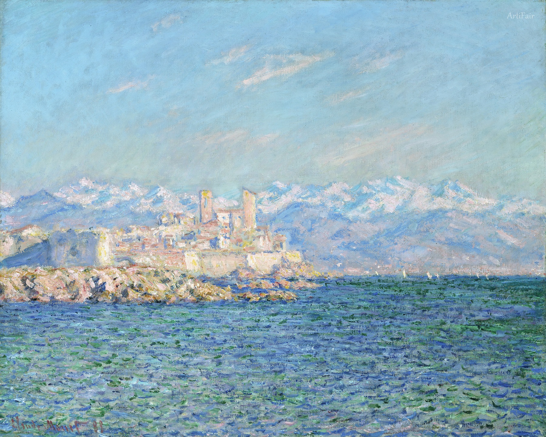 Antibes, Odpolední Efekt