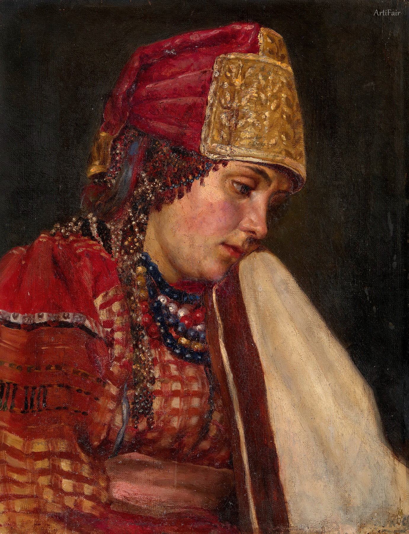 Head of Boyarynya Morozova