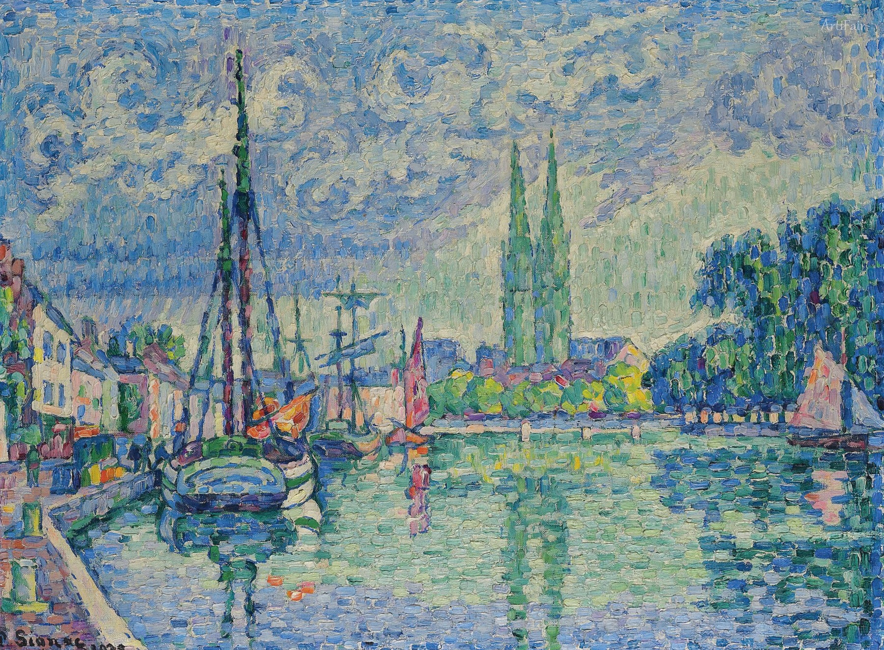 The Odet at Quimper
