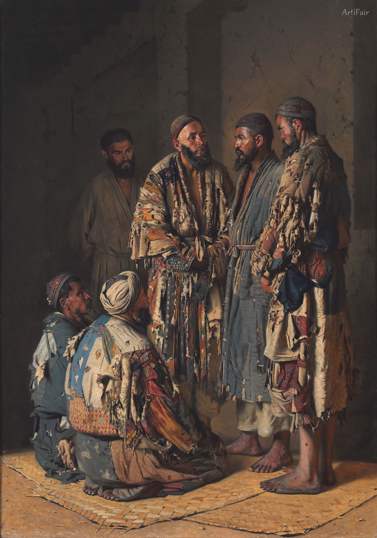 Politicians in an Opium Den. Tashkent 1870
