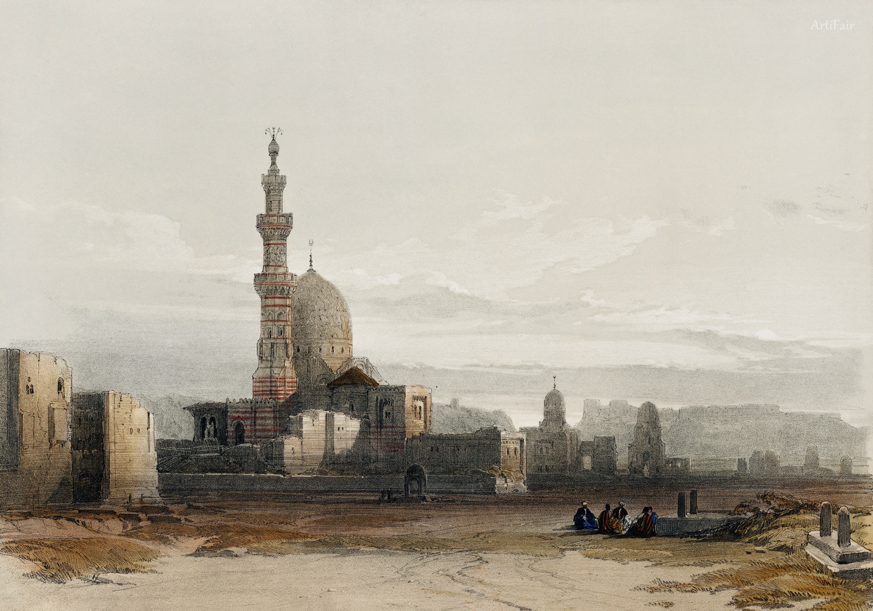 Illustration of the Caliph's Tomb