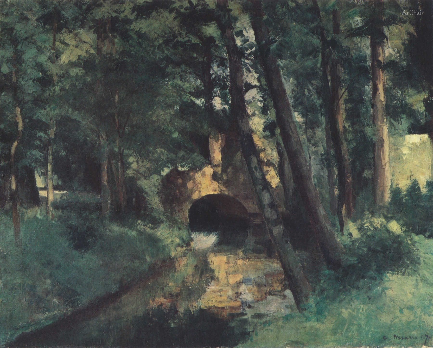 The Small Bridge, Pontoise